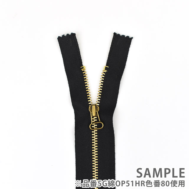 WALDES Vintage Zipper No.5 オープン（5N綿OP51HR） 60cm