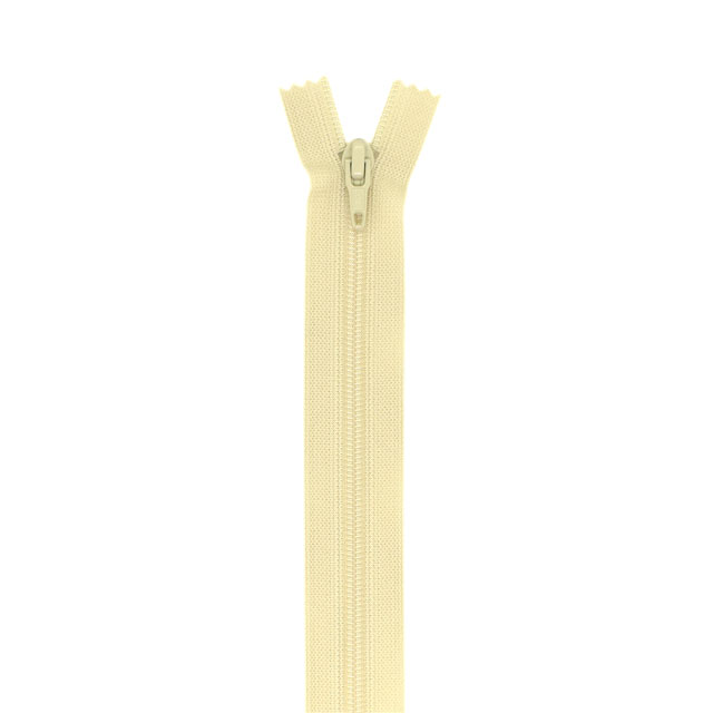 YKK フラットニットファスナー（25FK） 止め 100cm 551.イエローベージュ 08Co99_