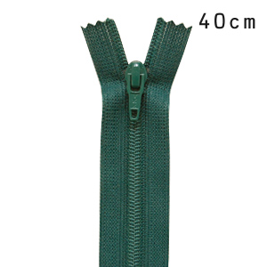 YKK フラットニットファスナー 止め（25FK） 40cm 530.ビロウド 08Co99_