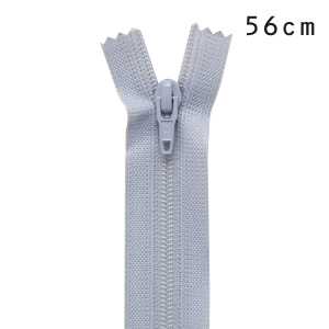 YKK フラットニットファスナー 止め（25FK） 56cm 095.ウィステリアミスト 08Co99_