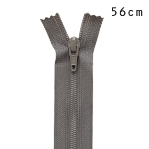 YKK フラットニットファスナー 止め（25FK） 56cm 405.トープ 08Co99_