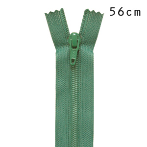 YKK フラットニットファスナー 止め（25FK） 56cm 829.アンティークグリーン 08Co99_