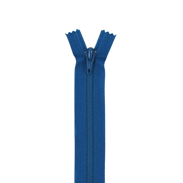 YKK フラットニットファスナー 止め（25FK） 100cm 558.瑠璃紺 08Co99_