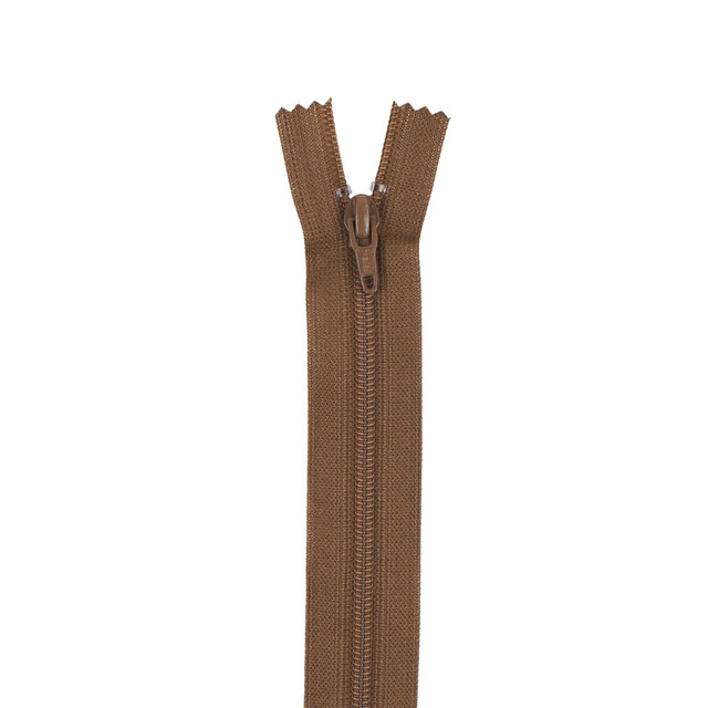 YKK フラットニットファスナー 止め（25FK） 100cm 568.ホットチョコレート 08Co99_
