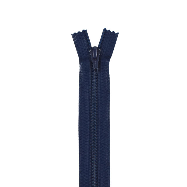 YKK フラットニットファスナー 止め（25FK） 100cm 058.ミッドナイトブルー 08Co99_