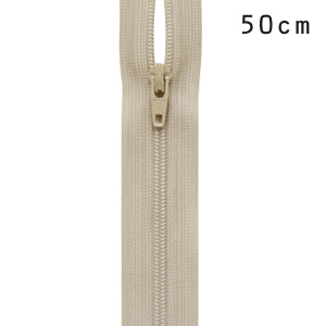 YKK 3コイルファスナー オープン（3CF DA OP） 50cm 572.ライトアッシュベージュ 08Co99_
