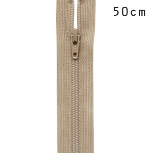 YKK 3コイルファスナー オープン（3CF DA OP） 50cm 573.ベージュ 08Co99_
