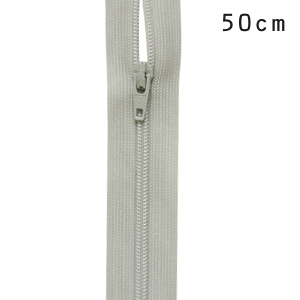 YKK 3コイルファスナー オープン（3CF DA OP） 50cm 576.アイスグレー 08Co99_