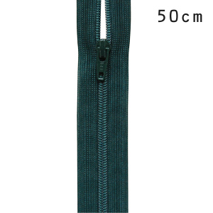 YKK 3コイルファスナー オープン（3CF DA OP） 50cm 890.ボトルグリーン 08Co99_