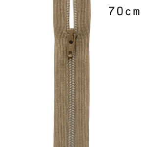 YKK 3コイルファスナー オープン（3CF DA OP） 70cm 563.ラテブラウン 08Co99_