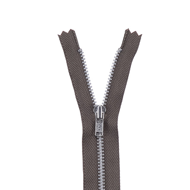 YKK メタルファスナー YZiP（3Y DA C） シルバー 止め 30cm 034.ストーングレー 08Co99_