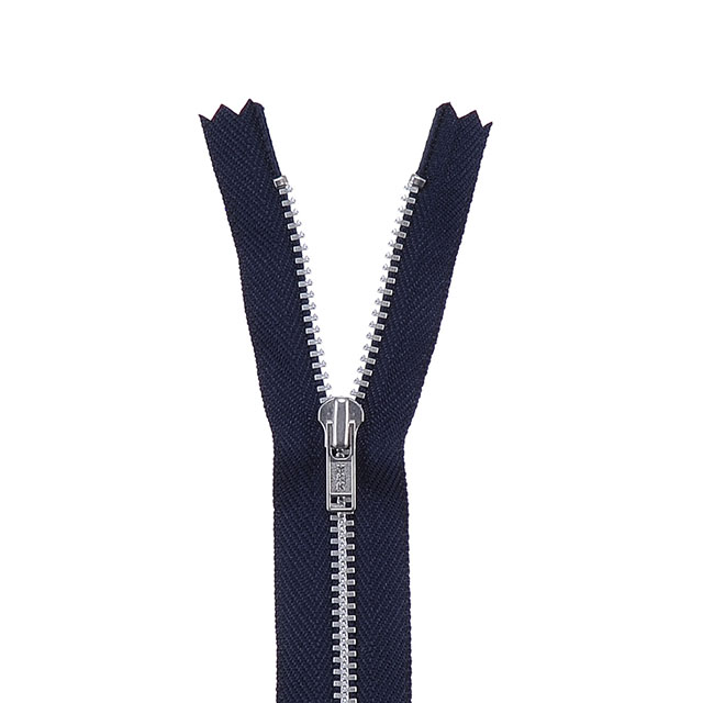 YKK メタルファスナー YZiP（3Y DA C） シルバー 止め 60cm 960.紺 08Co99_