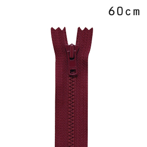 YKK 4ビスロンファスナー 止め（4VS DA C） 60cm 527.エンジ 08Co99_