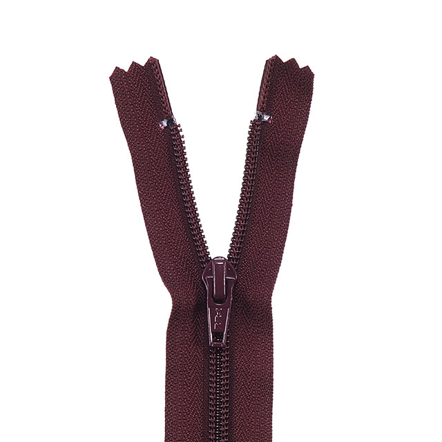 YKK 5コイルファスナー（5CI DA C） 止め 60cm 864.マルーン 08Co99_