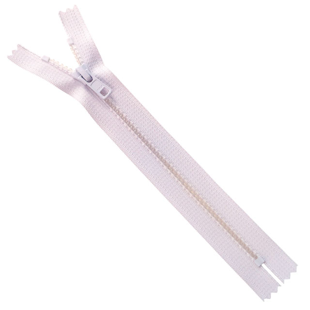 YKK ビスロンファスナー クリアカラー(HC-5VSC20) 止め 20cm 861.ペールラベンダー 08Co99_