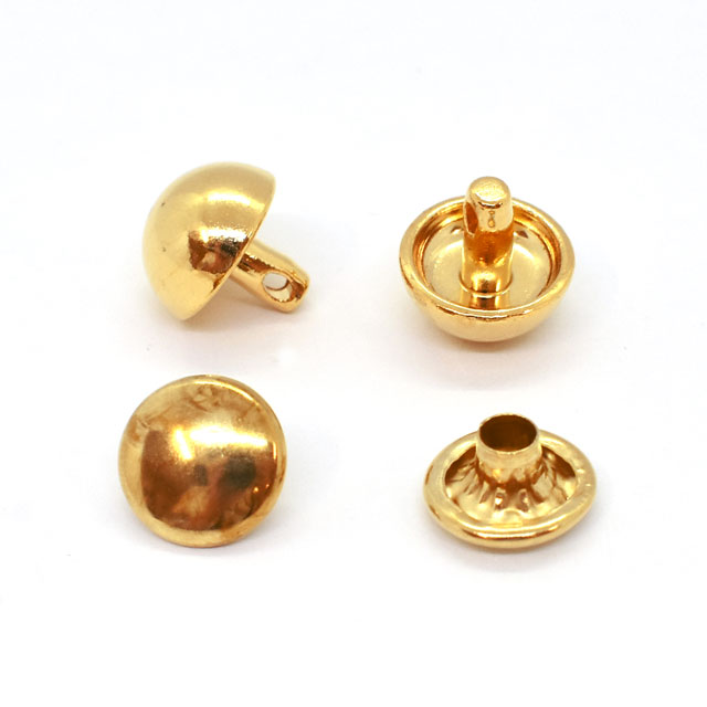 クラフト社 金属パーツ 底ビョウ（1584） 頭径12mm G.ゴールド