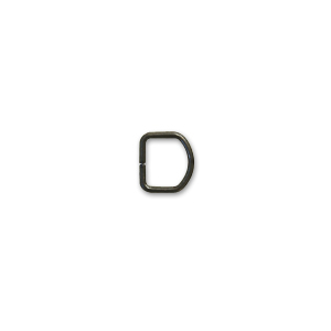 金属パーツ Dカン/山高 12mm BN.ブラックニッケル 4個入 08Bk99_