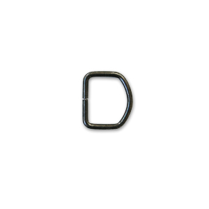 金属パーツ Dカン/山高 18mm BN.ブラックニッケル 4個入 08Bk99_