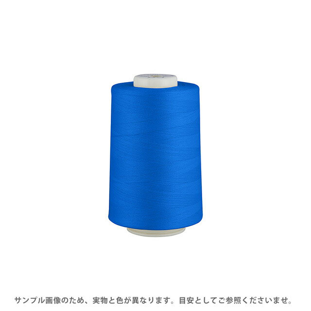 工業用ミシン糸 フジックス キングスパン 90番 5000m巻（4813） 色番401.白 (H)_6b_ オカダヤ(okadaya)  布・生地、毛糸、手芸用品の専門店