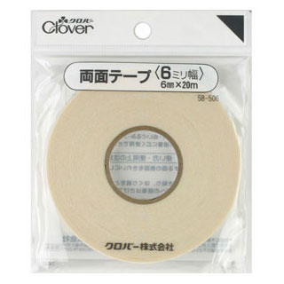クロバー 両面テープ 6mm幅（58-506） 08Zz99_