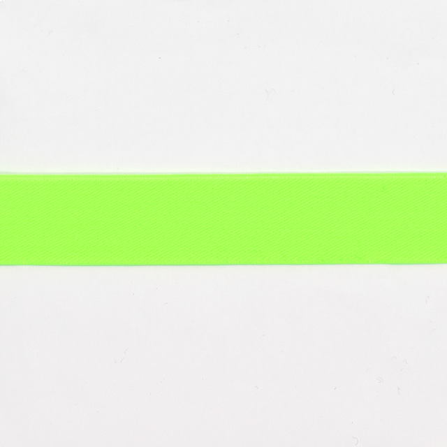 ゴムテープ ウーリーゴム カラー（HRR0018K） 25mm F13.蛍光グリーン (H)_6b_