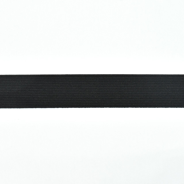 ゴムテープ オペロン201（オルビットF 25） 25mm 黒 (H)_6b_