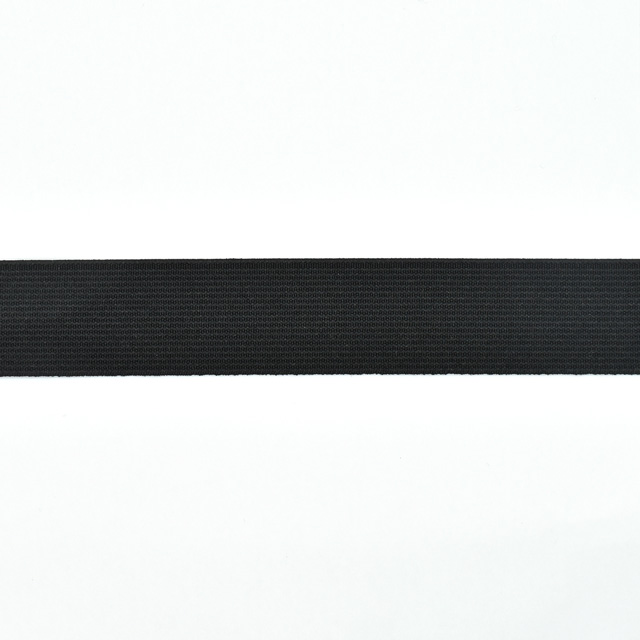 ゴムテープ オペロン201（オルビットF 25） 25mm 黒 08Bj99_