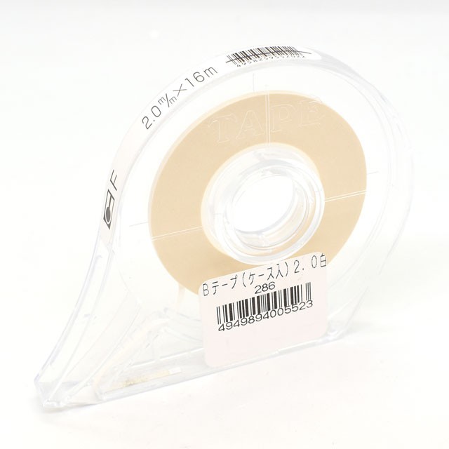製図用品 ボディーラインテープ（ICテープ） ケース 2.0mm 白 (H)_6b_