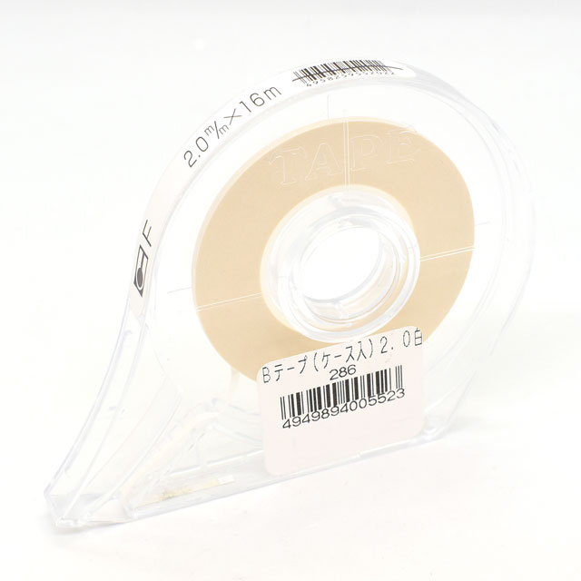 製図用品 ボディーラインテープ（ICテープ） ケース 2.0mm 白 08Aa99_