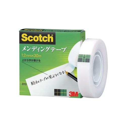 3M Scotch-スコッチ- メンディングテープ（810-1-12） 12mm幅×30m (H)_6b_