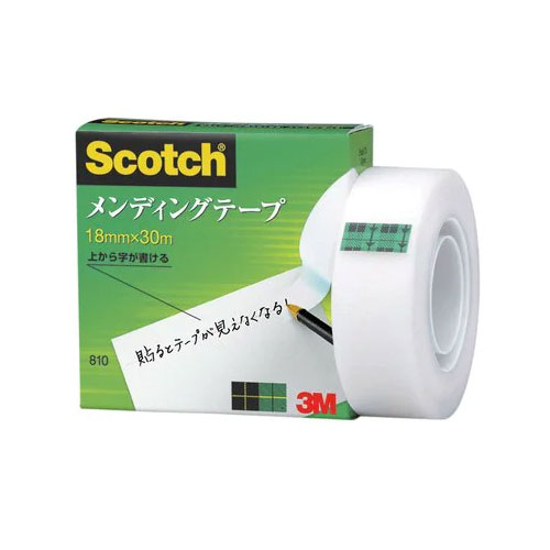 3M Scotch-スコッチ- メンディングテープ（810-1-18） 18mm幅×30m (H)_6b_