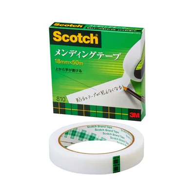 3M Scotch-スコッチ- メンディングテープ（810-3-18） 18mm幅×50m (H)_6b_