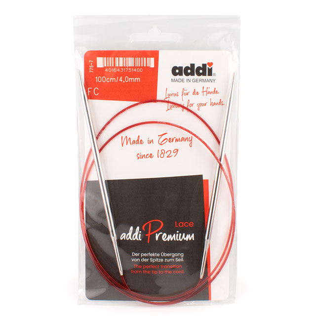 addi-アディ- 輪針 100cm/4mm(775-7) シルバー 06Cq99_