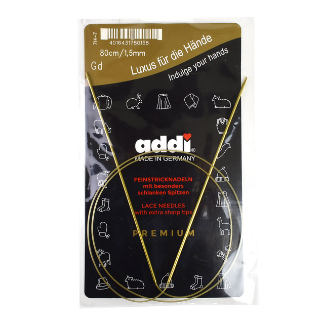 Addi-アディ- 輪針 80cm/1.5mm（714-7） ゴールド (M)_b1_