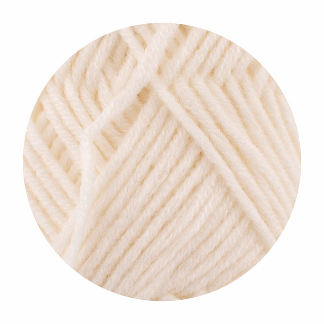 毛糸 Anywool・エニーウール 202.アイボリー 06Co99_