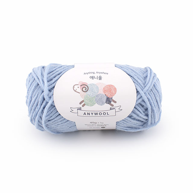 毛糸 Anywool・エニーウール 233.ティーポットブルー 06Co99_
