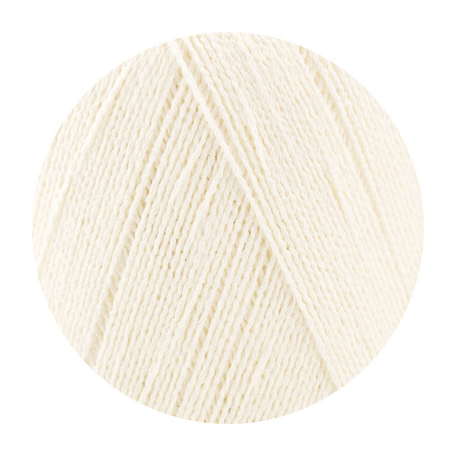 手編み糸 Yarn-a aura・オーラ 602.アイボリー 06Co99_