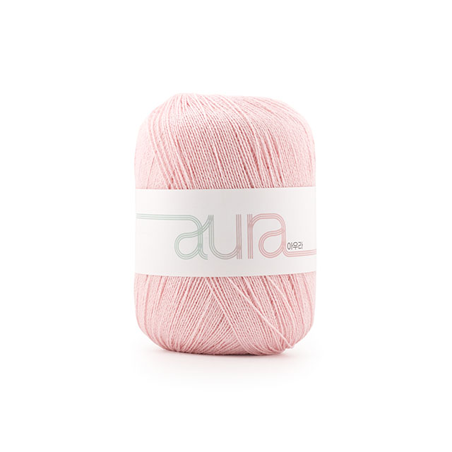 手編み糸 Yarn-a aura・オーラ 606.ピンク 06Co99_