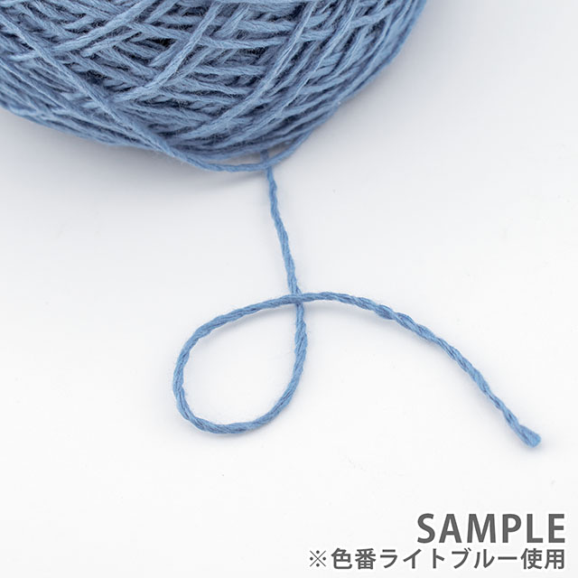 手編み糸 IZUMO COTTON BALL コットンボールN 中細 アプリコット 06Co99j
