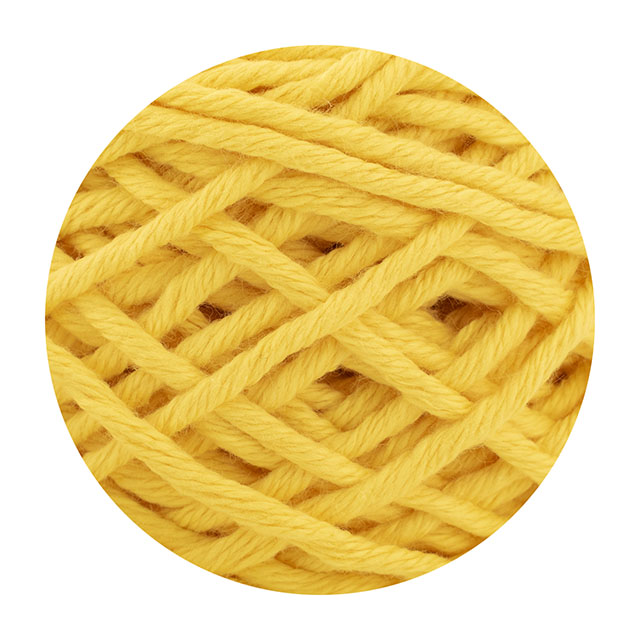 手編み糸 IZUMO COTTON BALL コットンボール 並太 レモン 06Co99j