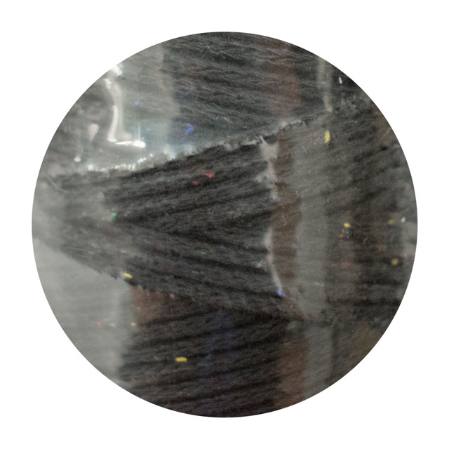 手編み糸 COTTON NEPCORD・コットンネップコード(B-1) 9.ブラック 06Co99_