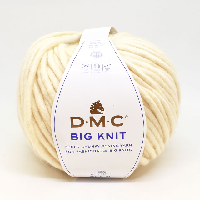 毛糸 DMC ビッグニット(8151) 色番100 オカダヤ(okadaya) 布・生地