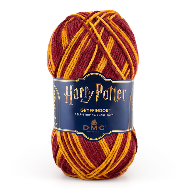 毛糸 DMC Harry Potter SELF-STRIPING SCARF YARN ハリー・ポッター セルフストライピング スカーフ ヤーン(8165HP) 301.GRYFFINDOR 06Co99j