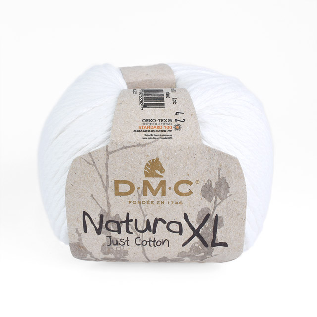 手編み糸 DMC NaturaXL 色番1 (M)_b1_