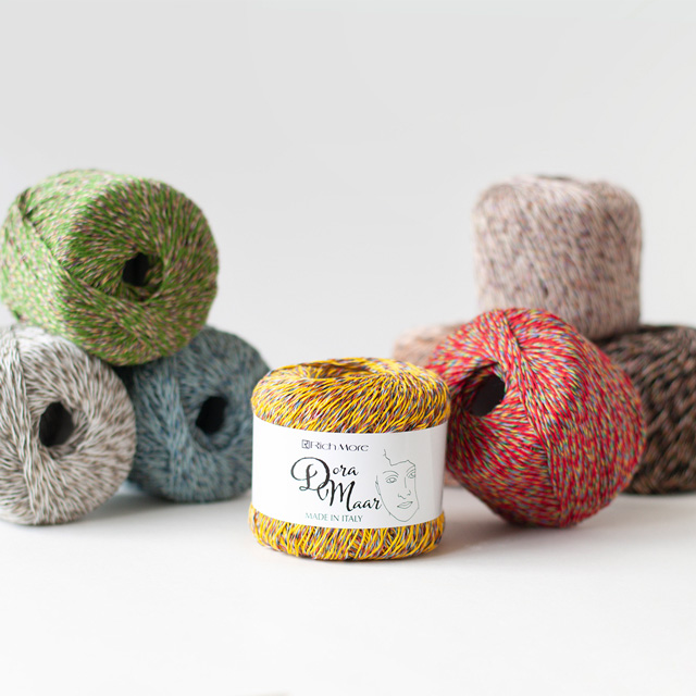 手編み糸 リッチモア(ハマナカ) ドラ・マール 色番4 06Co99_