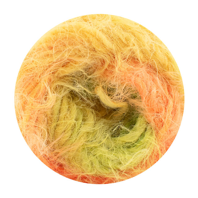 毛糸 LANA GROSSA-ラナグロッサ- Basta Mista・ バスタ ミスタ 104.キウイ/ピスタチオ/バニラ/マスタードイエロー/ピーチ/アプリコット 06Co99_