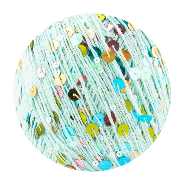 手編み糸 LANA GROSSA-ラナグロッサ- Cosmo・コスモ 21.明るいターコイズ 06Co99_