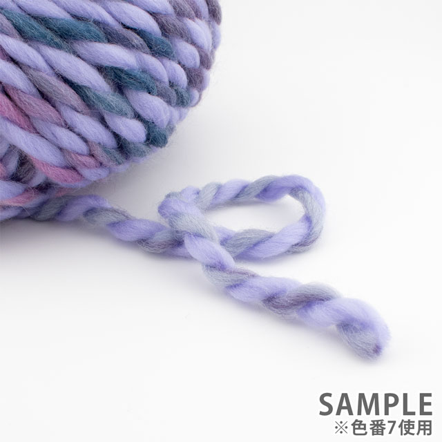 毛糸 LANA GROSSA-ラナグロッサ- Dolce・ドルチェ 6.パステルピンク/バニラ/ミント/テラコッタ 06Co99_