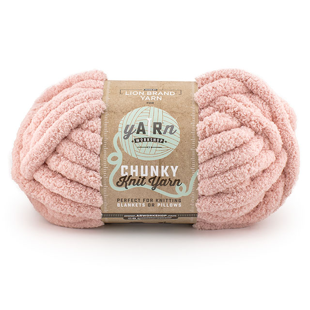 毛糸 Lion Brand Yarn-ライオンブランドヤーン- AR WORKSHOP CHUNKY KNIT YARN・エーアール ワークショップ チャンキーニットヤーン(951) 102E.BLUSH 06Co99_