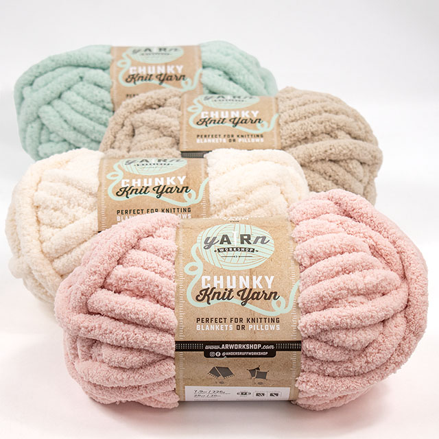 毛糸 Lion Brand Yarn-ライオンブランドヤーン- AR WORKSHOP CHUNKY KNIT YARN・エーアール ワークショップ チャンキーニットヤーン(951) 102E.BLUSH 06Co99_